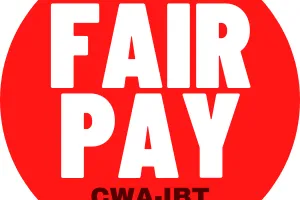 Fair Pay for CWA-IBT members button