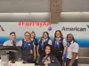 American Airlines agents stand in solidarity 