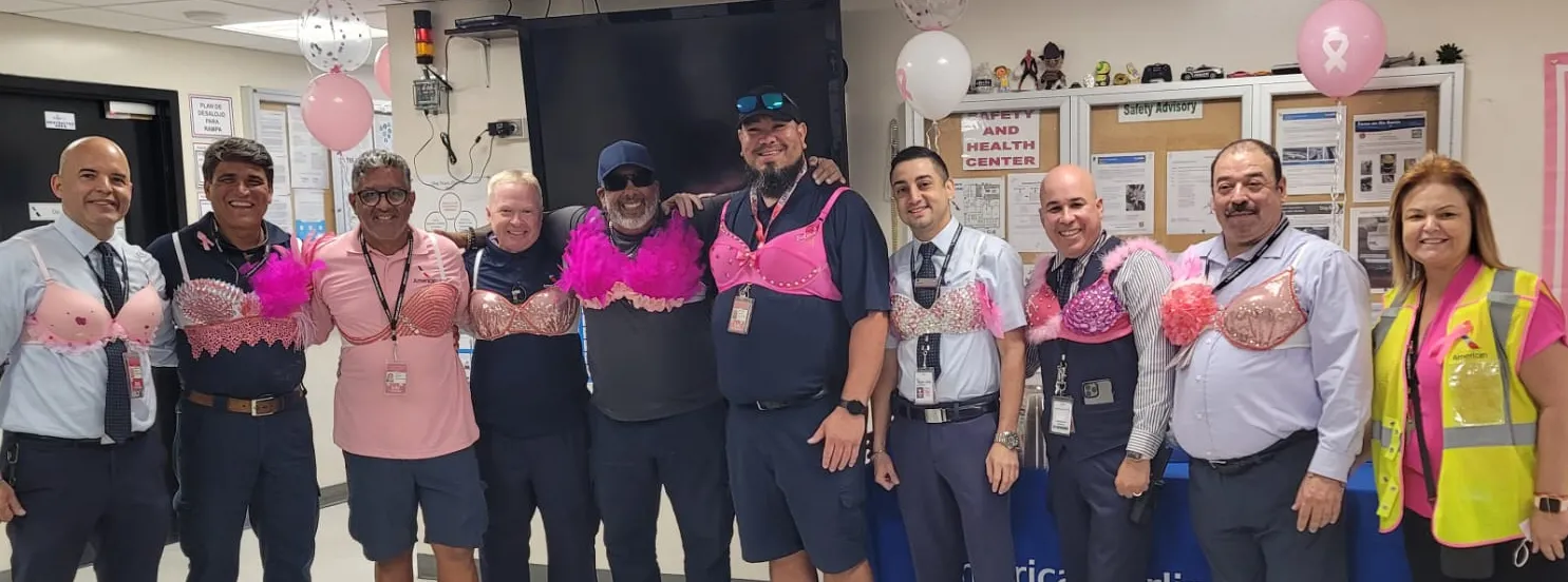 SJU agents honor Breast Cancer Awareness Day