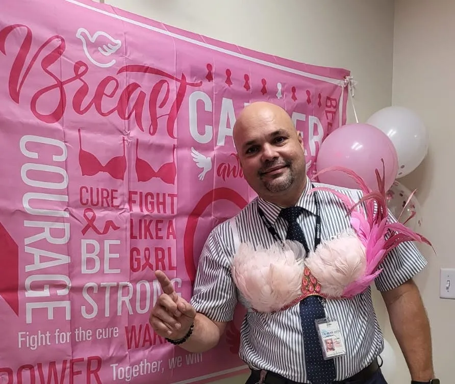 SJU agents honor Breast Cancer Awareness Day