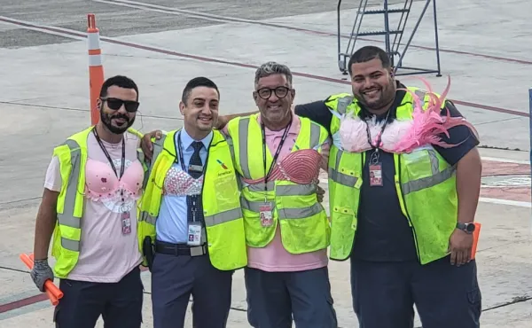 SJU agents honor Breast Cancer Awareness Day