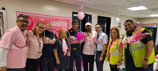 SJU agents honor Breast Cancer Awareness Day