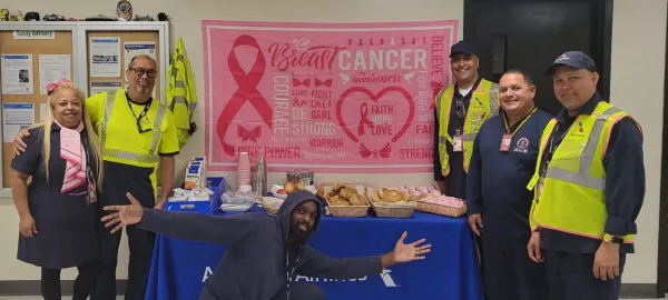 SJU agents honor Breast Cancer Awareness Day